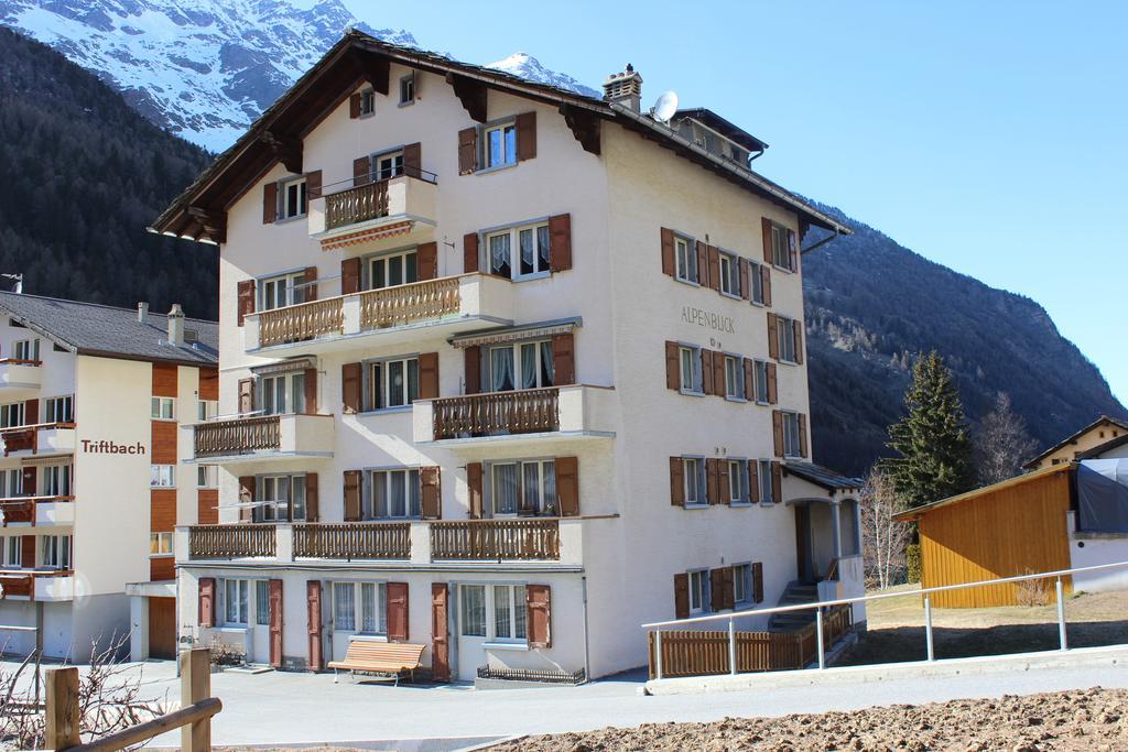 Apartamento Haus Alpenblick Saas-Grund Exterior foto